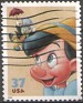 United States - 2004 - Walt Disney - 37 C - Multicolor - Walt Disney, Mickey, Pinocchio - Scott 3868 - Pinocchio - 0
